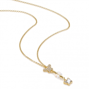 Collana in Argento con zirconi